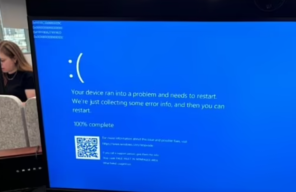 全球各地不少用戶都抱怨無法上網、應用程式出現問題、出現當機藍畫面、電腦自動不停開關機。(x)