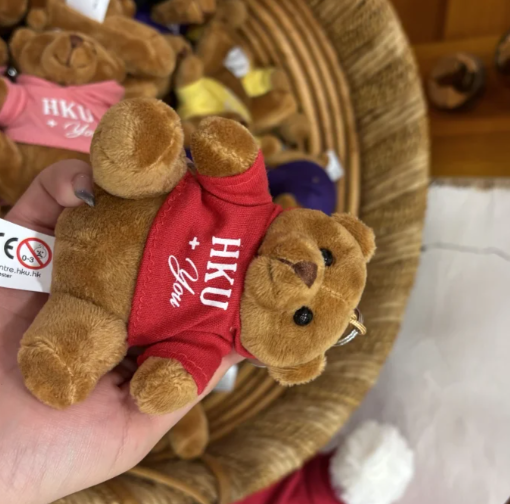 一名內地女子近日在小紅書上分享與友人穿上香港中學校服參觀香港大學的經歷。(小紅書)