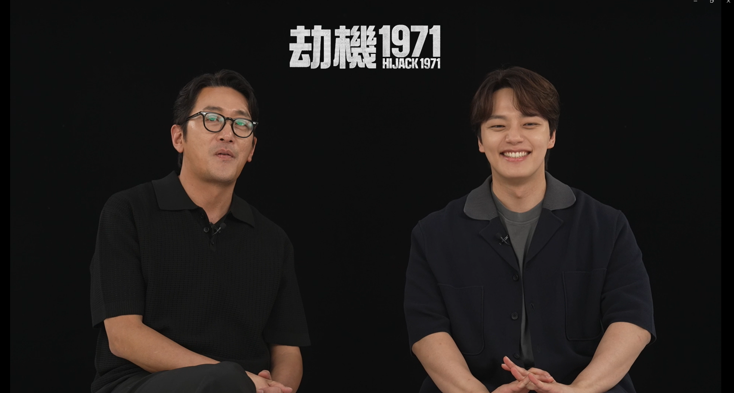 呂珍九、河正宇齊叫香港粉絲多喝水保濕。