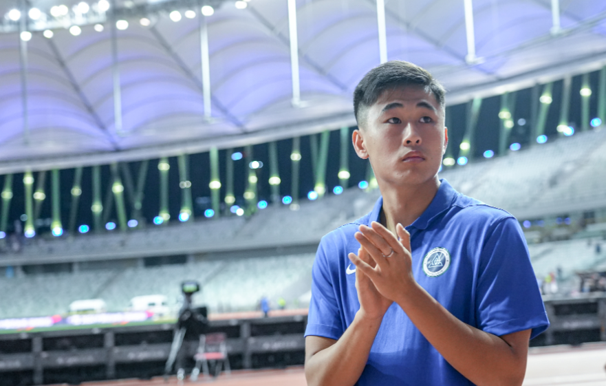 戴偉浚從中超上海申花借用至深圳新鵬城(網上圖片)