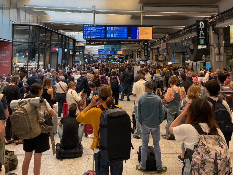 巴黎奧運|法國多條高速列車網絡遭縱火破壞,開幕前夕交通大混亂
