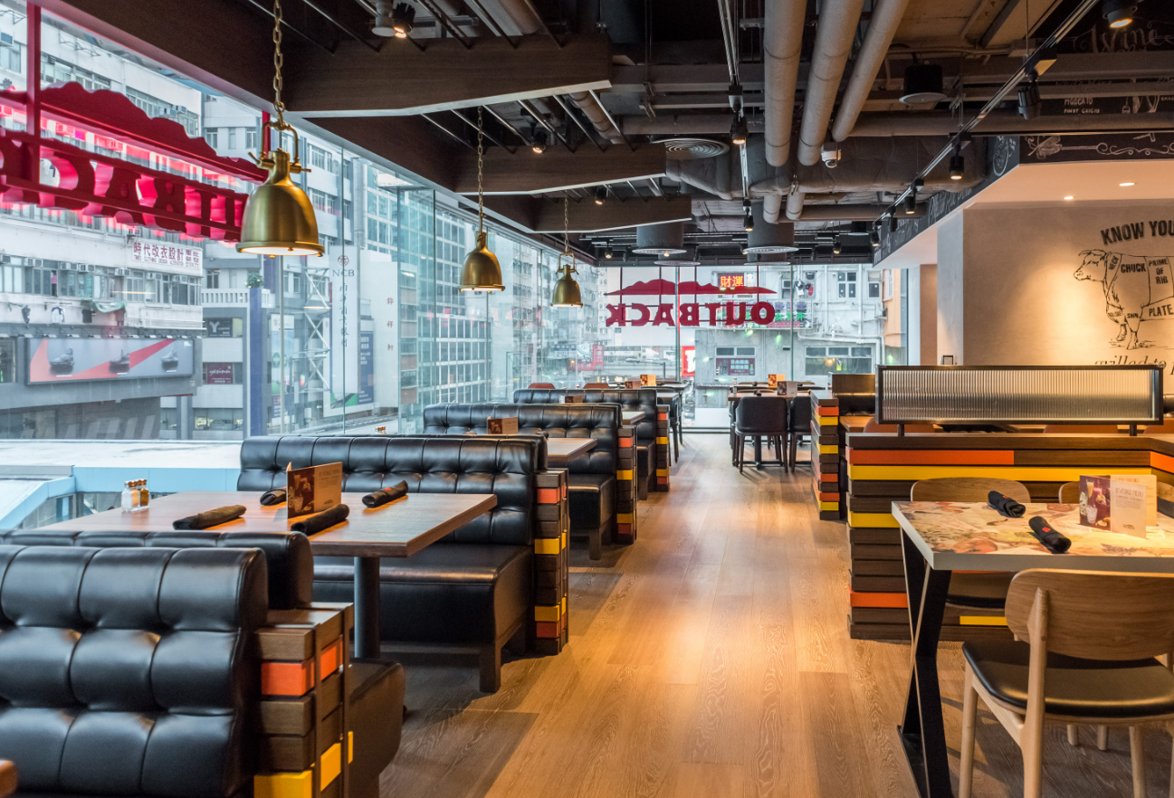 連鎖餐廳Outback Steakhouse宣布,將終止營運在香港的其中9間分店,餘下在港10家分店繼續營業,包括銅鑼灣廣場一期。(Outback官網)