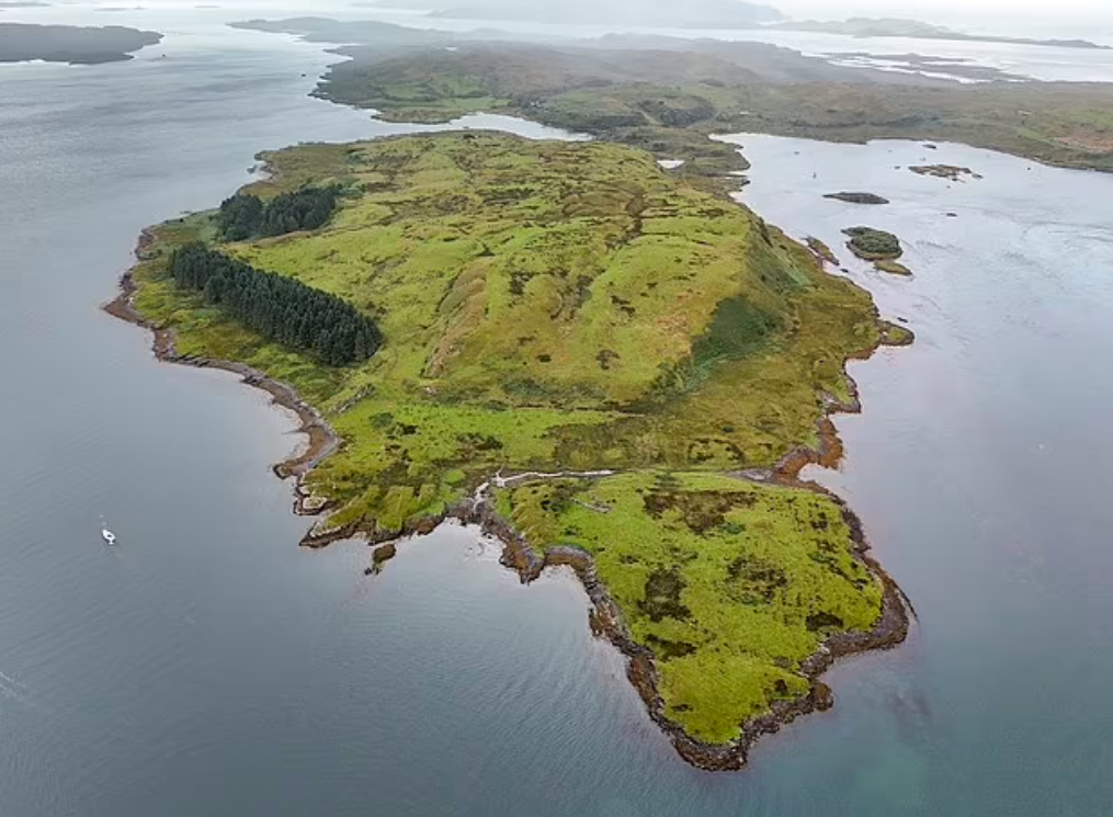 位於蘇格蘭西海岸的托薩島(Torsa)目前無人居住。(互聯網)