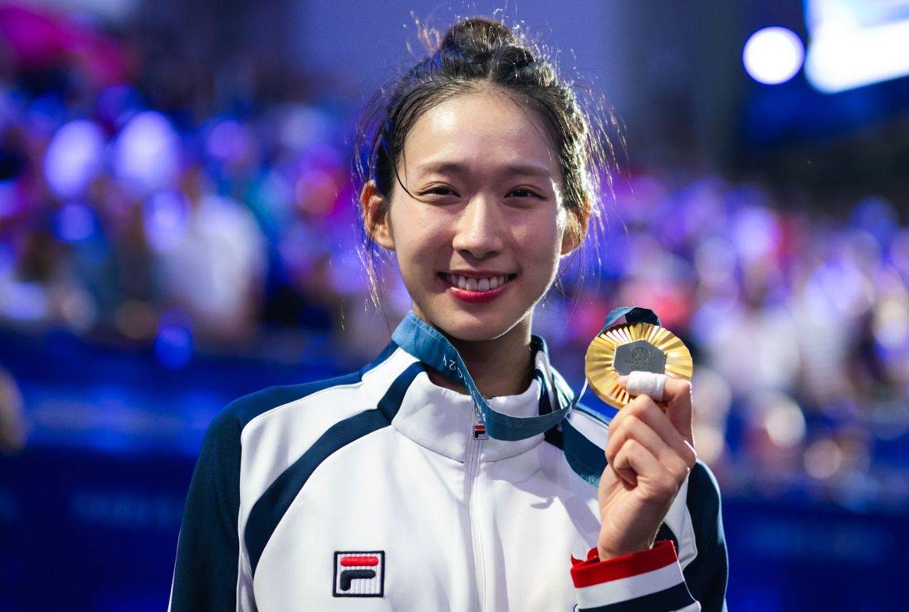 「世一劍后」江旻憓奪金(相片由港協暨奧委會提供)