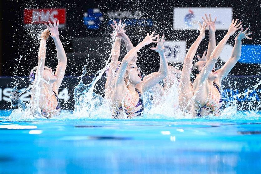 國家隊能否在韻律泳上實現奧運金牌零的突破,也是今屆巴黎奧運的其中一個焦點。(圖片來源:視覺中國)
