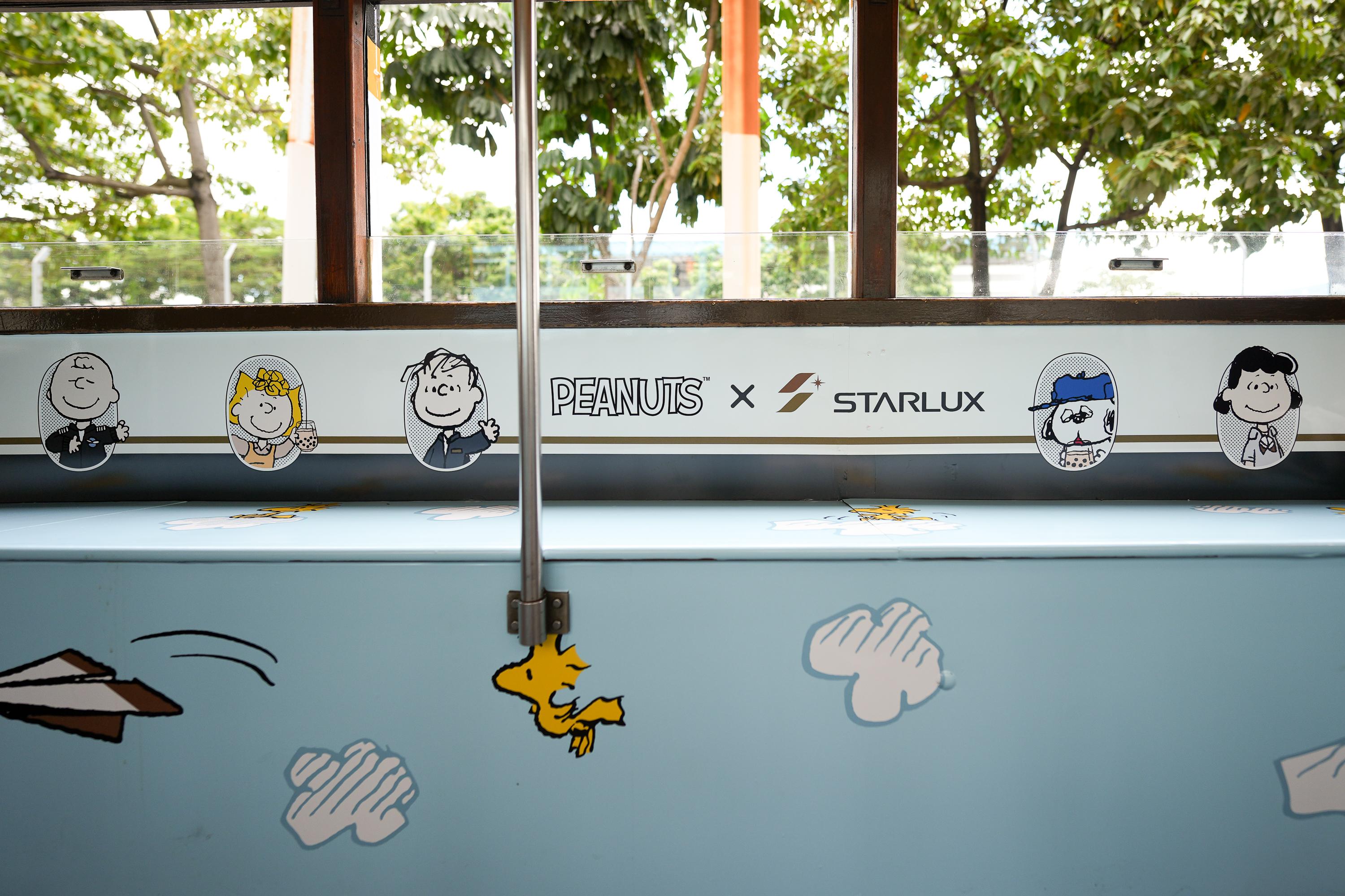 星宇航空×香港電車限定Snoppy主題電車