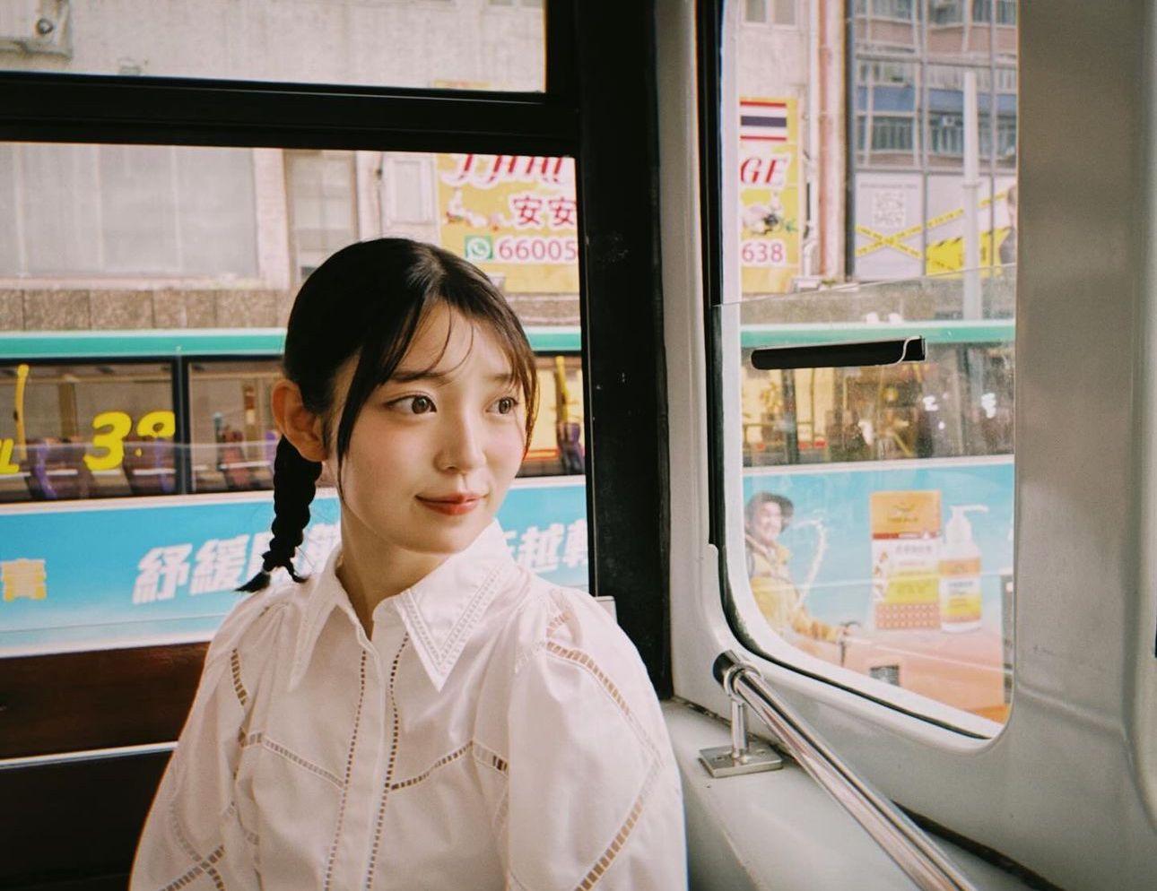 阪口珠美早前來港取景更搭電車。