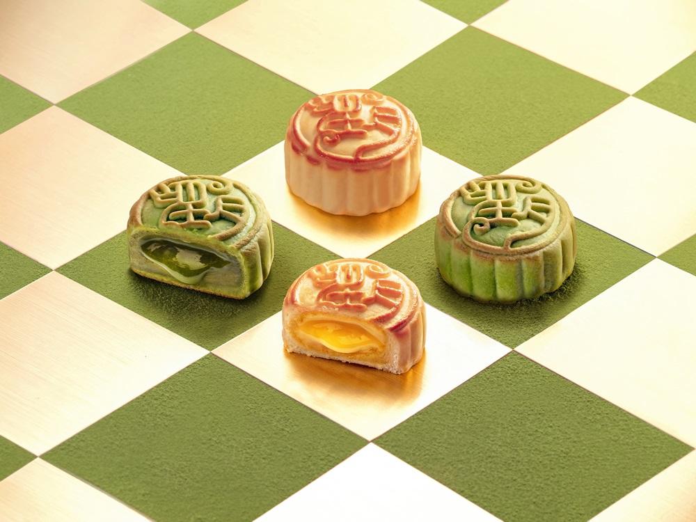 雜錦流心月餅 (流心奶黃月餅及流心抹茶月餅各4件)|正價HK$378 早鳥優惠HK$298