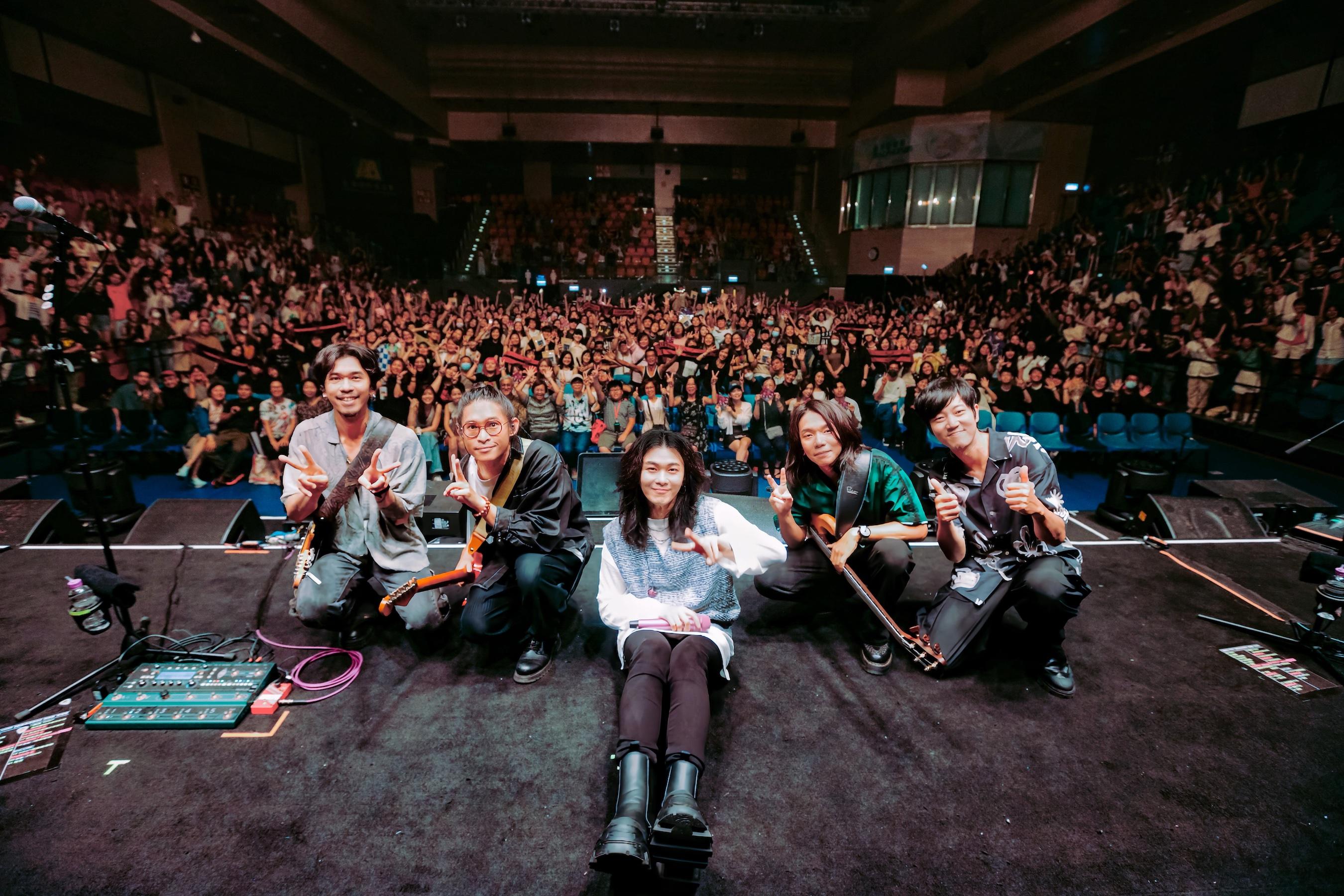 麋先生首次到香港開唱感受香港歌迷熱情很開心。(相信音樂提供)