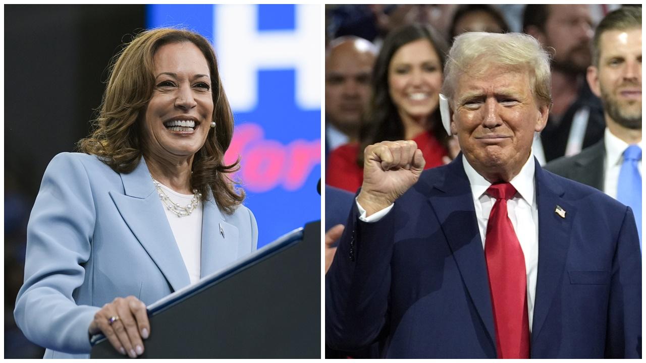 路透社/益普索民調:賀錦麗領先特朗普1個百分點。