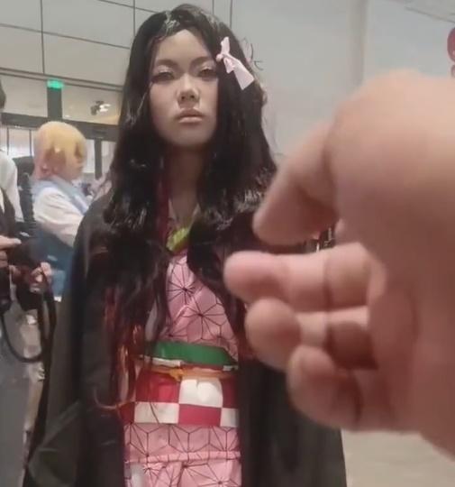 保安強調:「這裡是中國,我們這就不允許!」(微博)