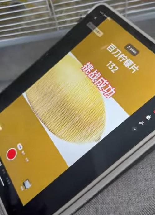 畫面最後騷出「挑戰成功」。(YouTube)