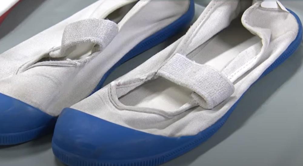 疑犯聲稱家中鞋子全是購買。(YouTube)