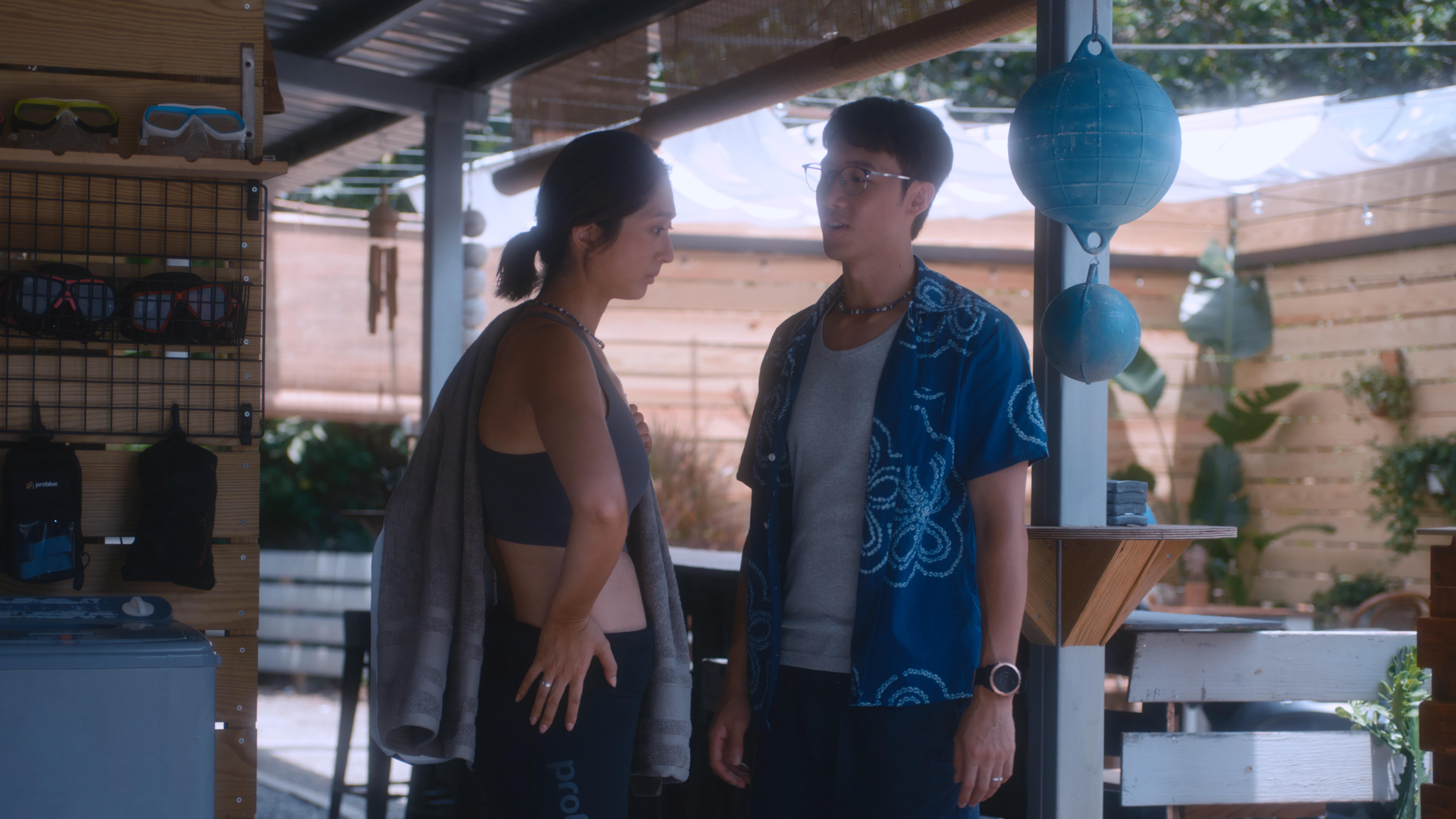 Stanley和Wing在《島嶼協奏曲》與合演夫妻。