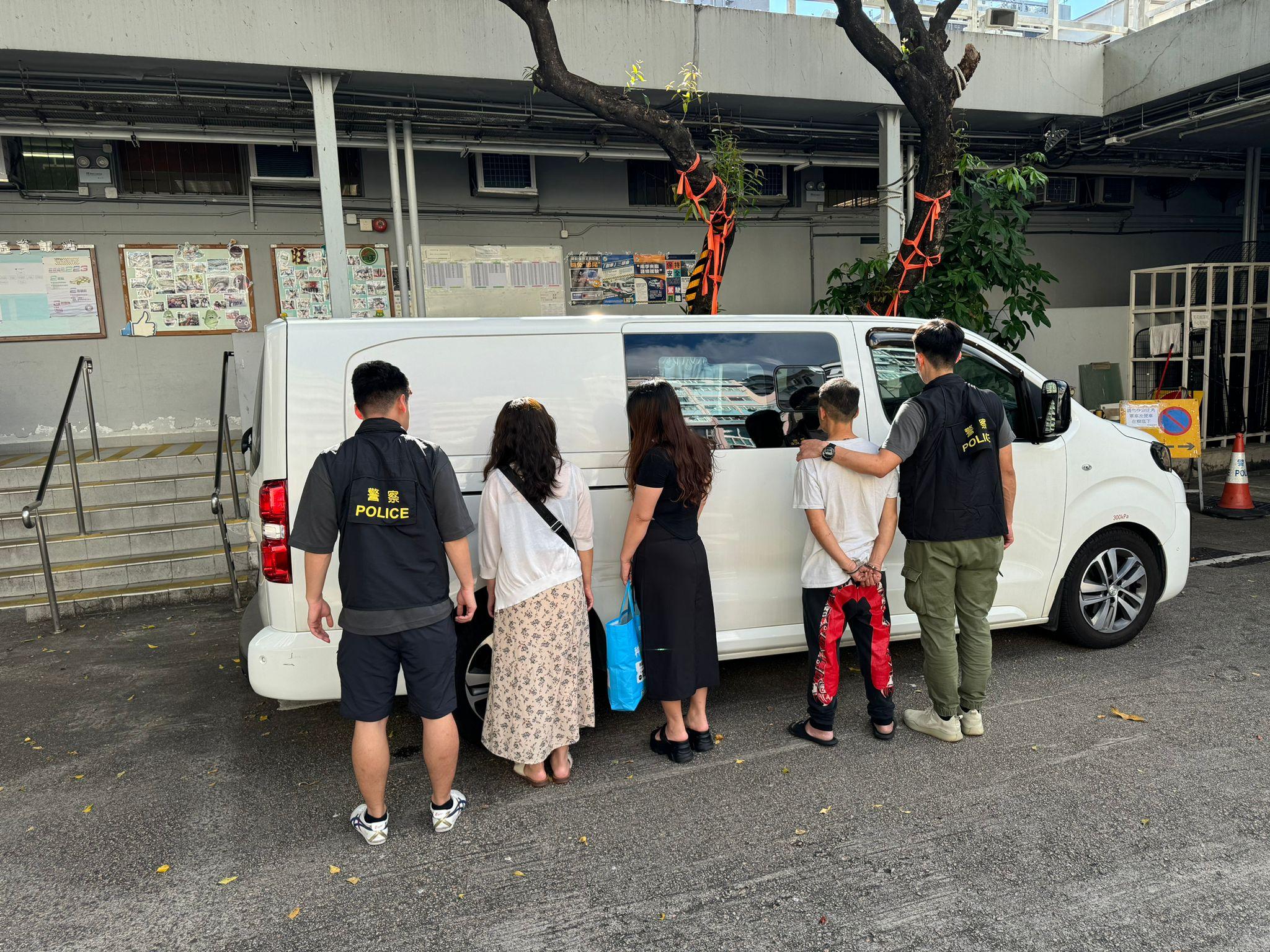 警界限街搗賣淫場所 拘2內地女1本地男