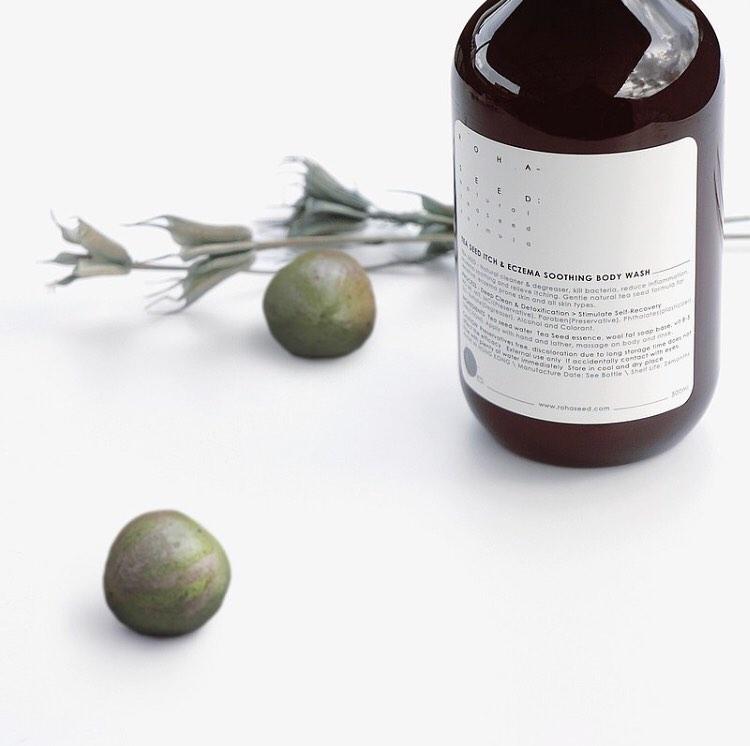 籽曰|茶籽舒緩敏感痕癢及濕疹沐浴露 $128/500ml;$238/1000ml