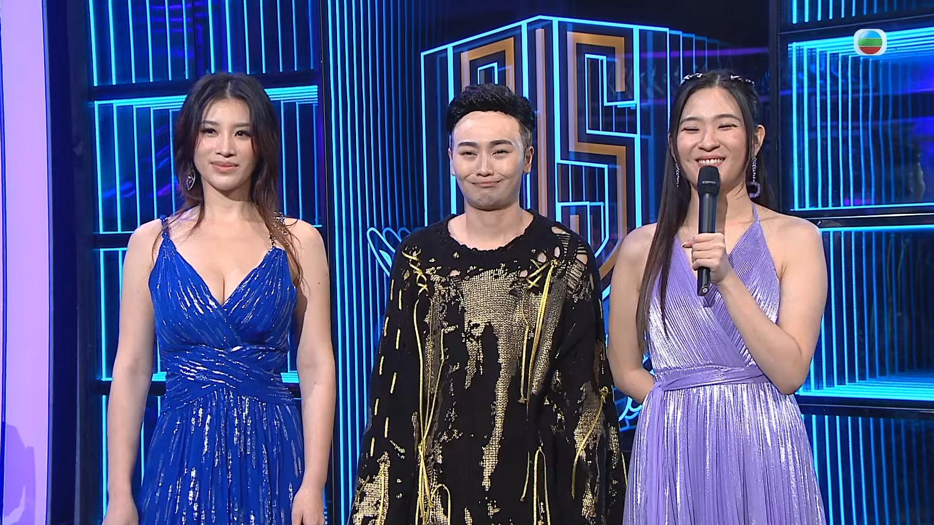 關嘉敏呢個表演嘅成功,梳化部嘅同事應記一功。