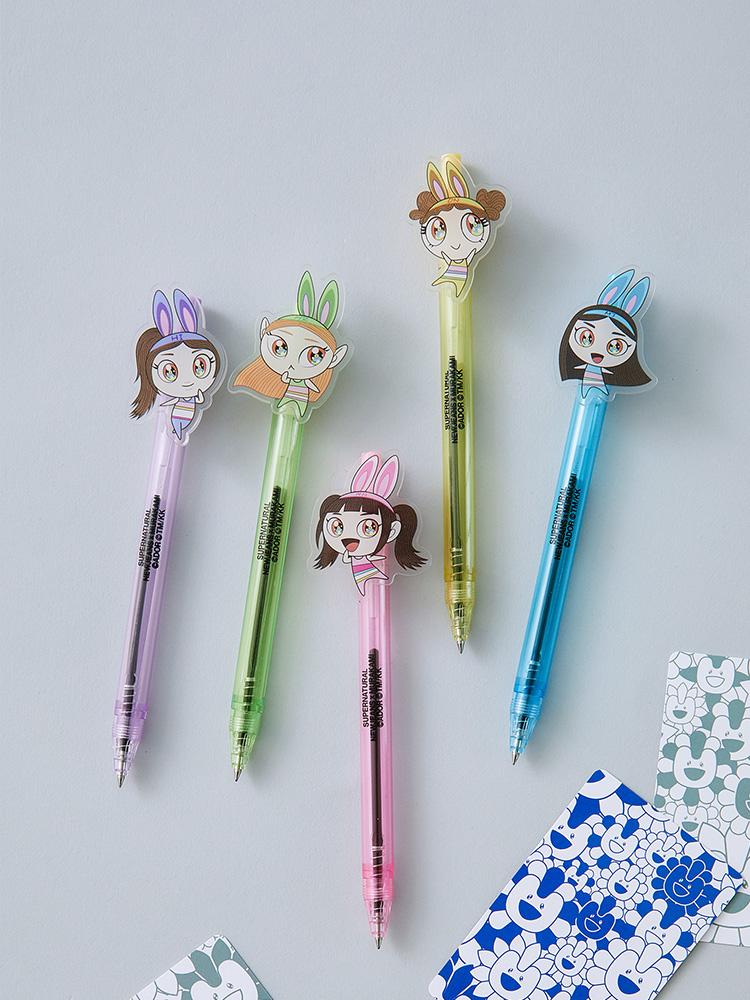 NewJeans x MURAKAMI 啫喱筆 $39