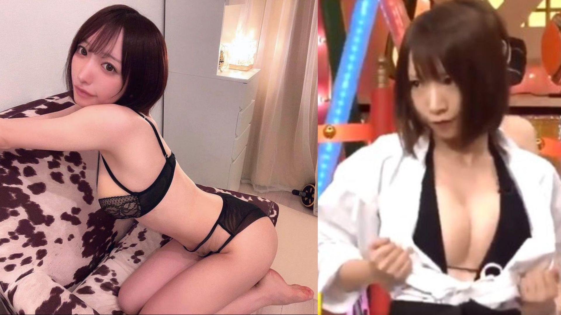 H Cup女星清水藍里閃婚。