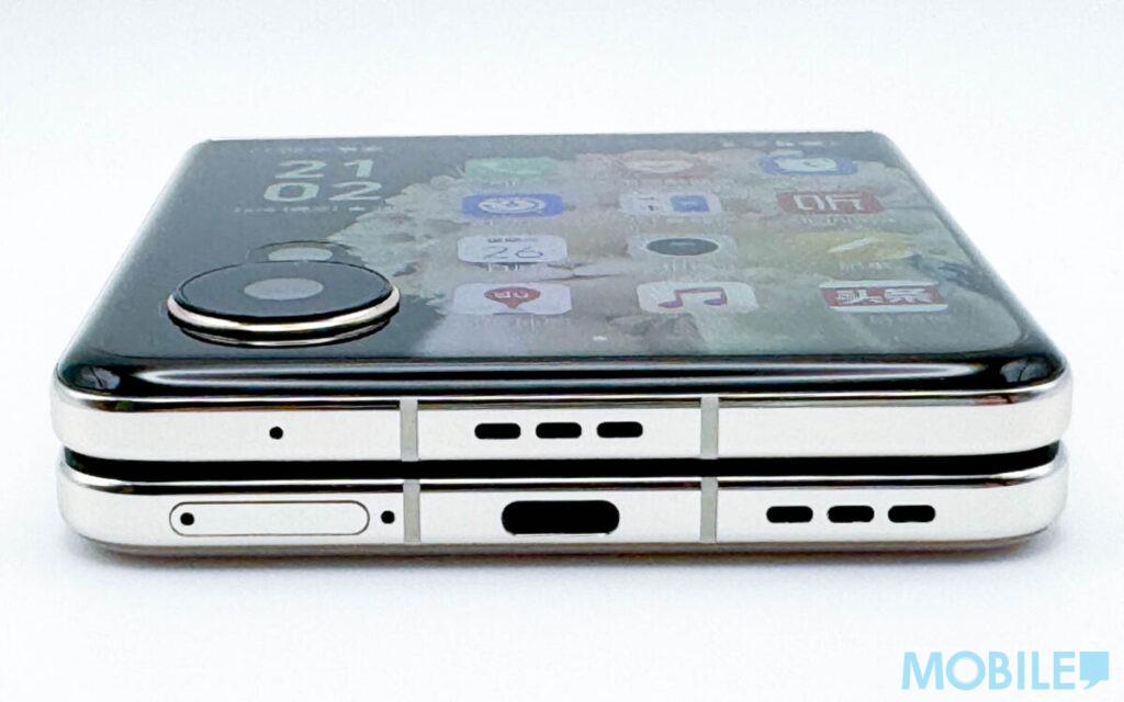 左右揚聲器、收音咪、Type-C 埠及 SIM 卡槽均集中在機身上下兩端