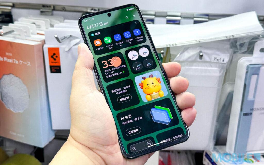 73.99mm 寬度、189g 機重開屏握感與常見大屏手機無異