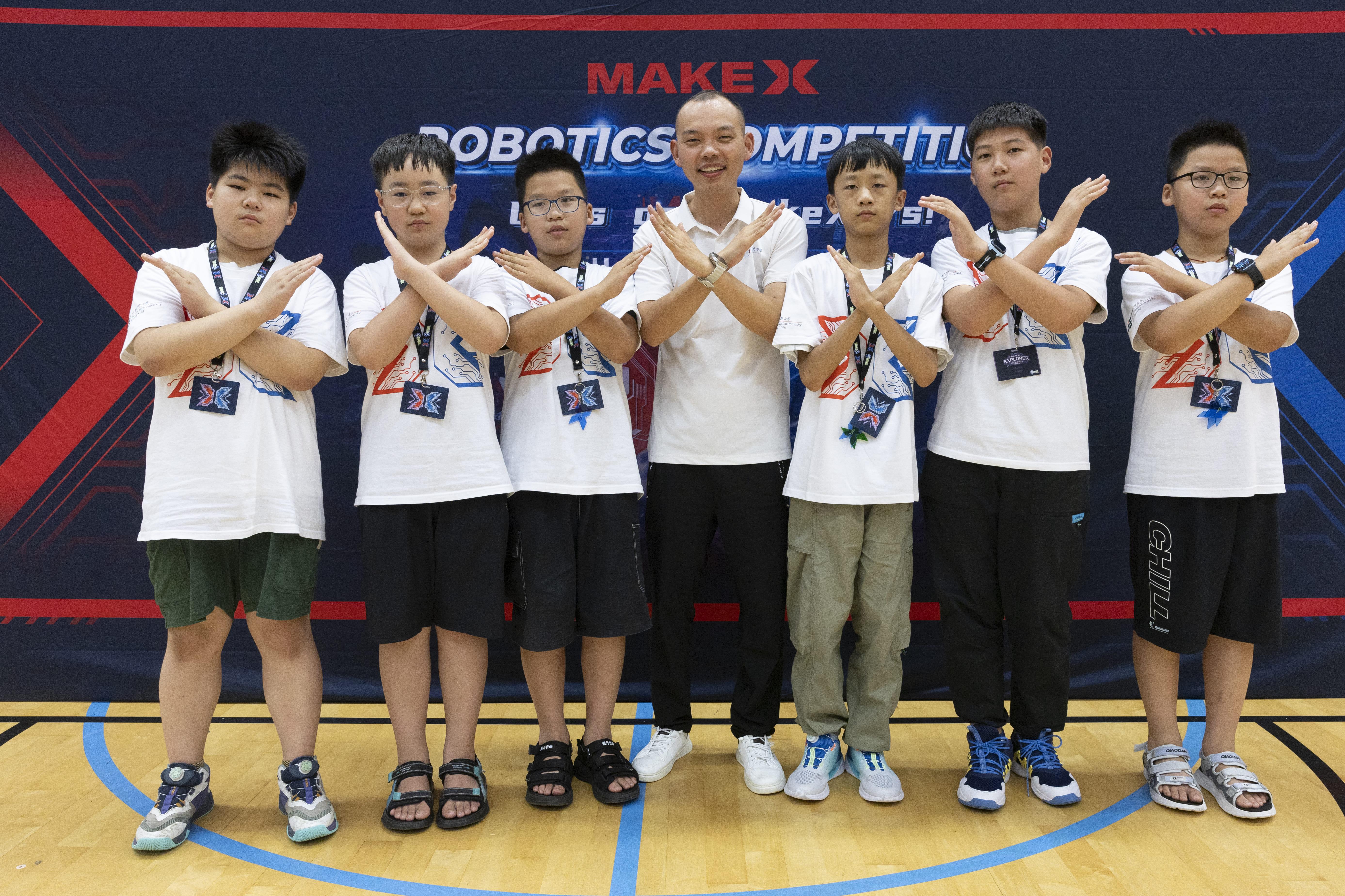 六位首次來港參賽的大灣區學生期望日後有更多同類型國際級賽事。