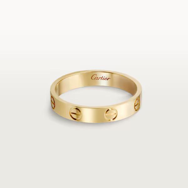 Cartier Love戒指 $9,800