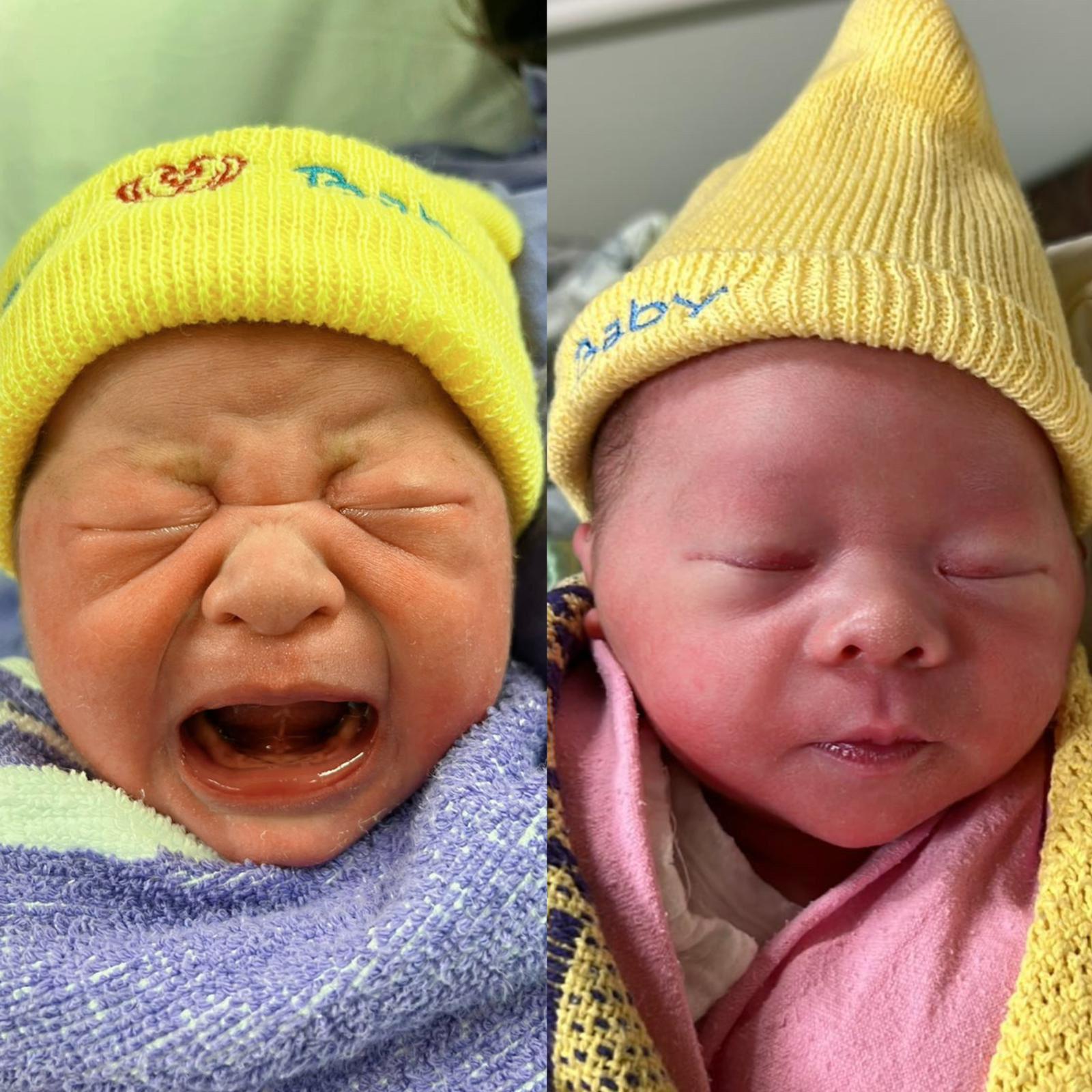 關曜儁去年迎來囡囡(左)後,近日亦宣布B仔出世。