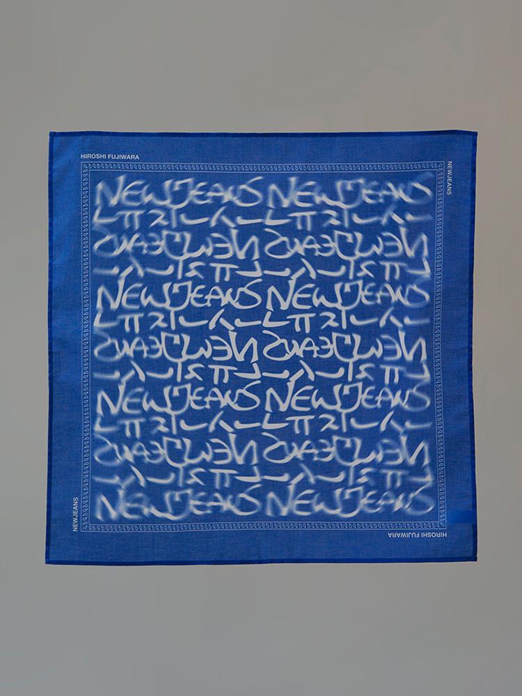 NewJeans x Hiroshi Fujiwara COLLER 頭巾 $179