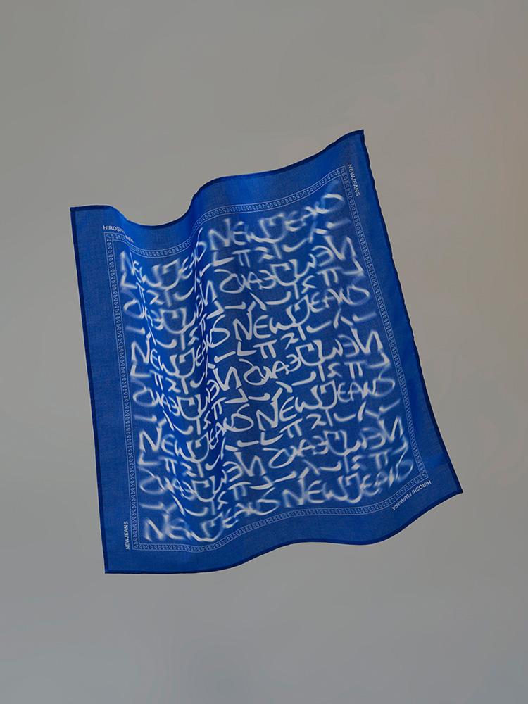 NewJeans x Hiroshi Fujiwara COLLER 頭巾 $179