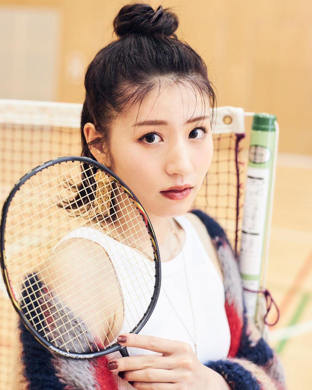 日本美女運動員,羽毛球代表志田千陽。(IG)