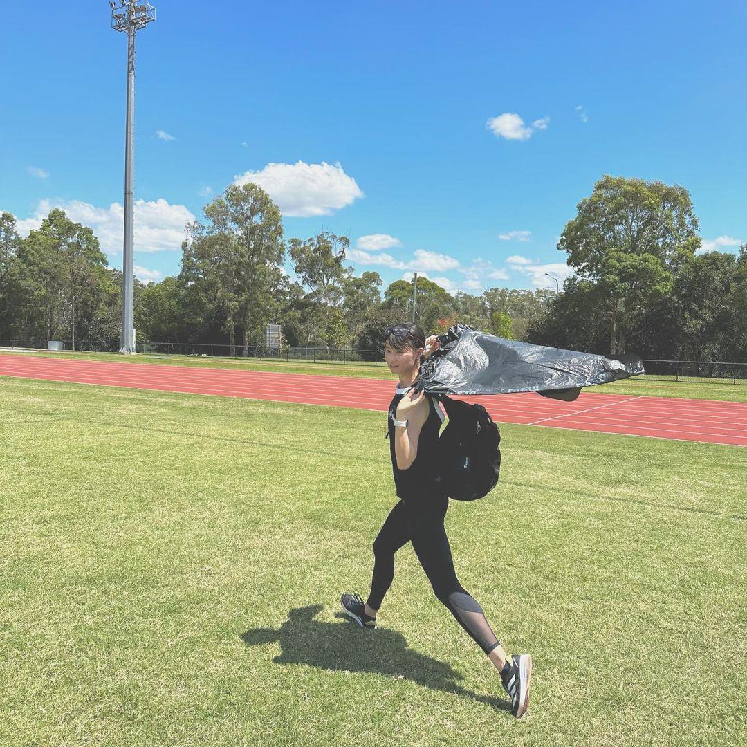 巴黎奧運|日本田徑代表田中佑美。(IG)