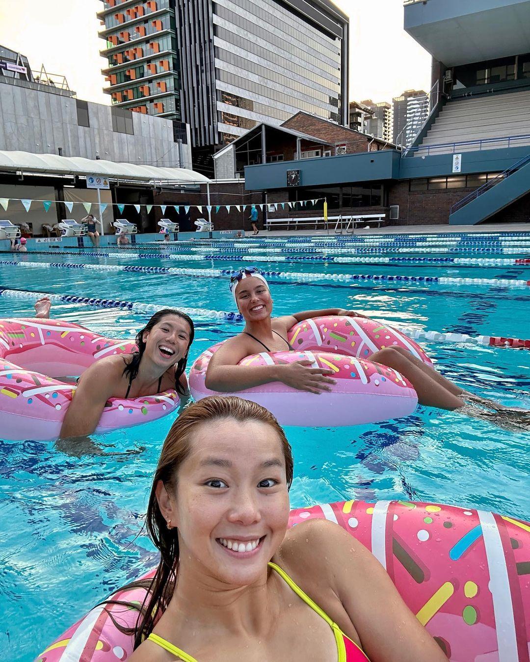 巴黎奧運|歐鎧淳與黃金寶先後5次出戰奧運。(歐鎧淳IG@stephaniehsau)