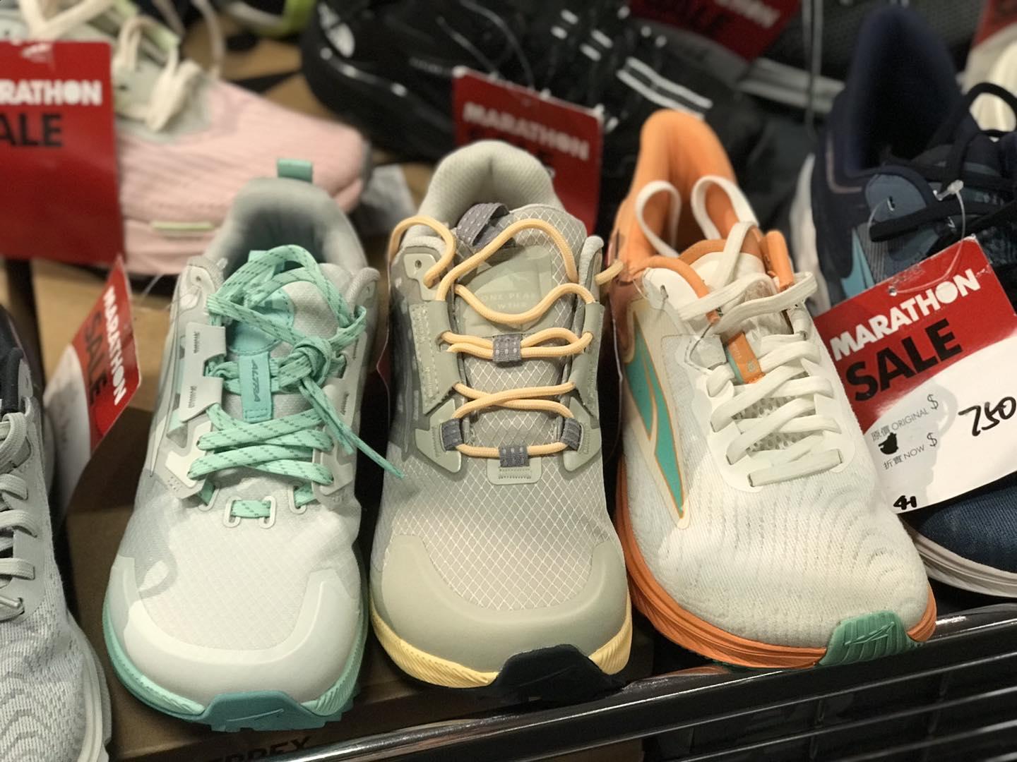 馬拉松便服及運動名牌開倉(圖片來源: Times Square Bazaar 時代廣場展銷集 FB)