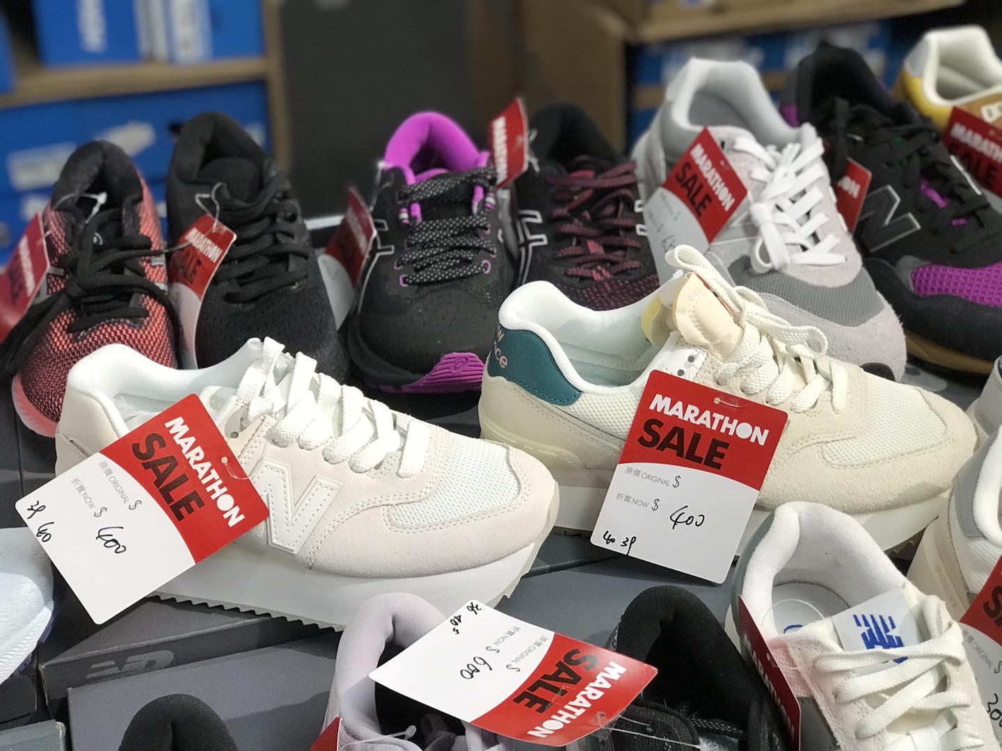 馬拉松便服及運動名牌開倉(圖片來源: Times Square Bazaar 時代廣場展銷集 FB)