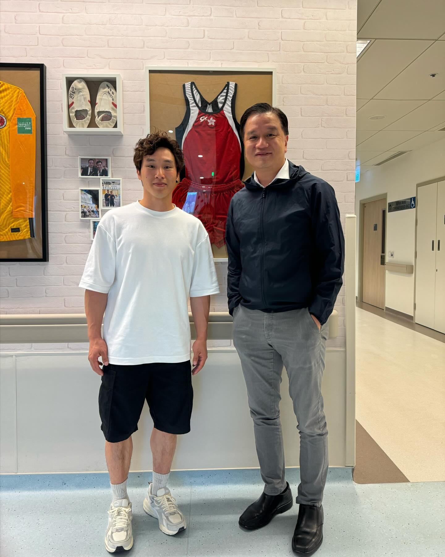 香港體操代表石偉雄今屆在巴黎第三度參加奧運,他在男子跳馬資格賽未能躋身決賽。(石偉雄FB)