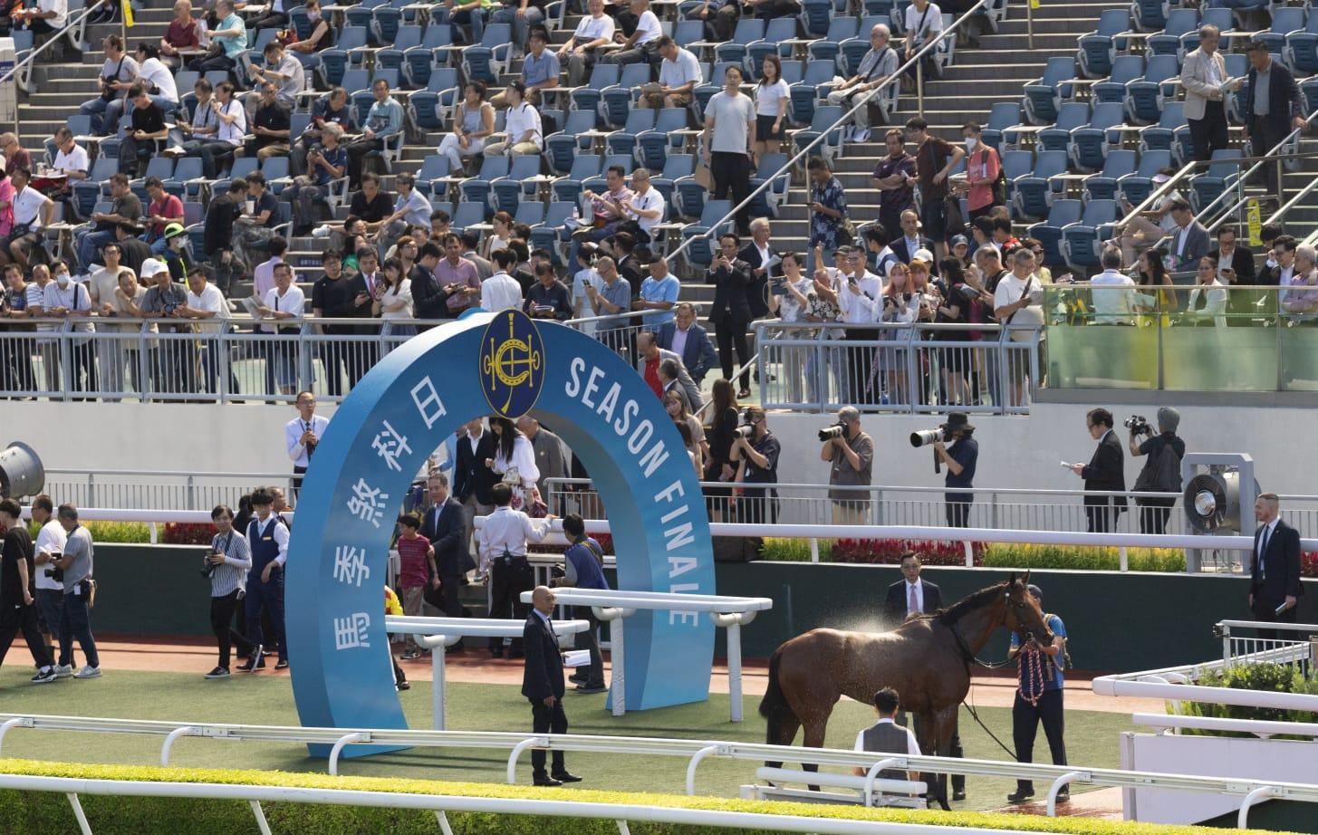 馬季煞科日。(蘇文傑攝)