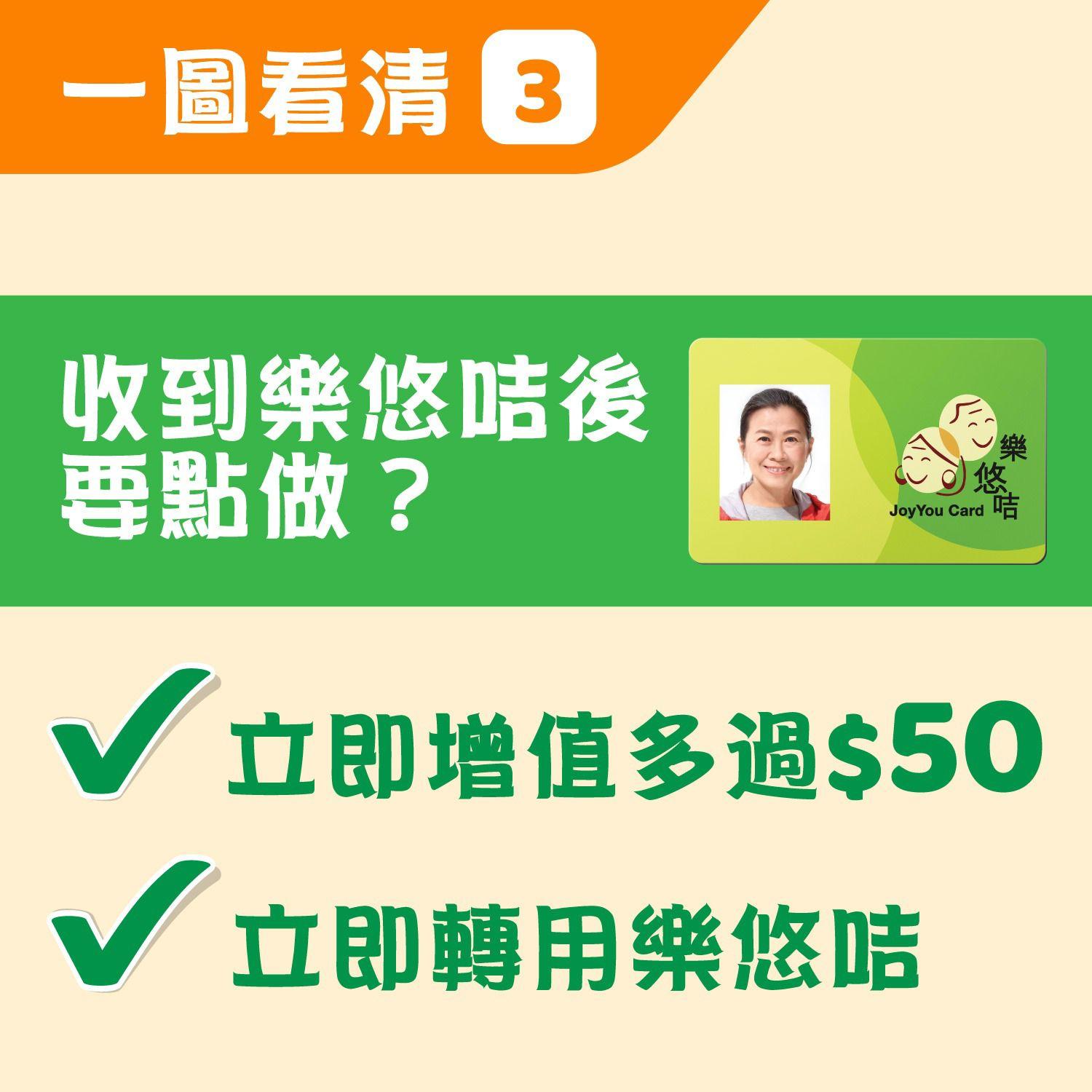 二元乘車優惠|8.25起長者八達通搭港鐵僅享半價,2蚊須用「樂悠咭」。(港鐵提供)