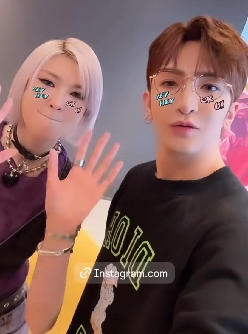 今次輪到陳蕾同教主「比舞」。