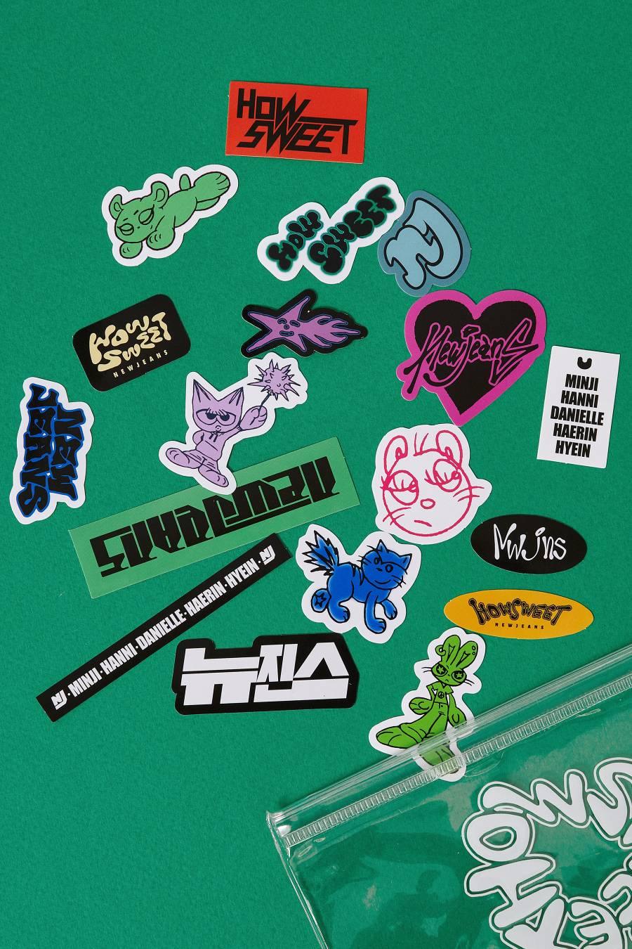 NJ How Sweet PVC 貼紙套裝