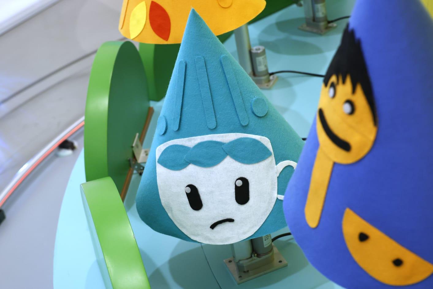 藝術館「細世界明日樂園展覽」。(林俊源攝)