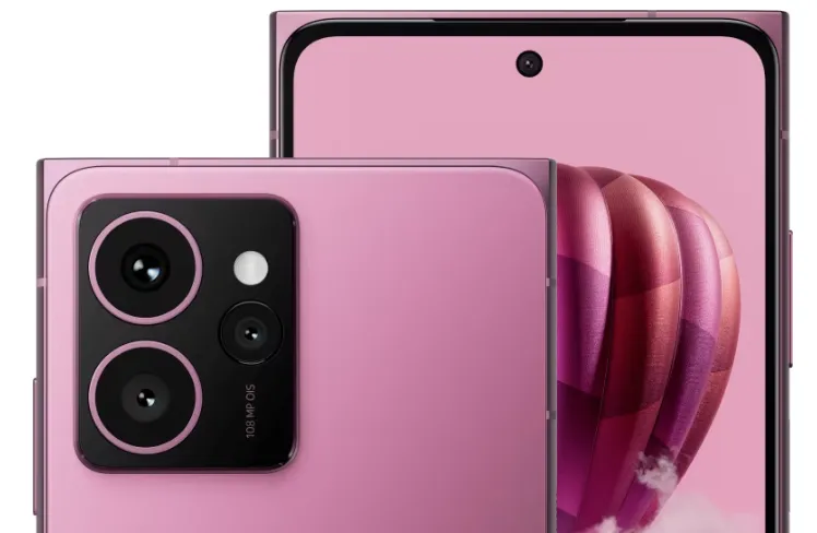 相機配置包括一個 1.08 億像素主鏡頭(支援光學防震)、1300 萬像素超廣角鏡頭,以及 5000 萬像素 2 倍長焦鏡頭。