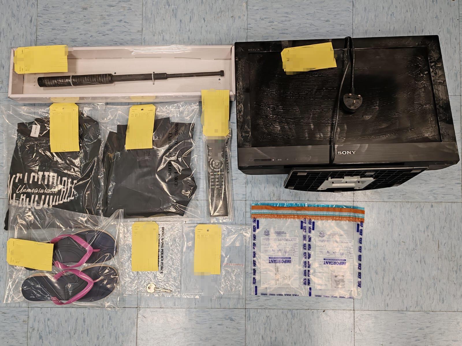 石蔭東邨中女先偷放信箱後備門匙 再入屋偷七旬受害人24吋電視機