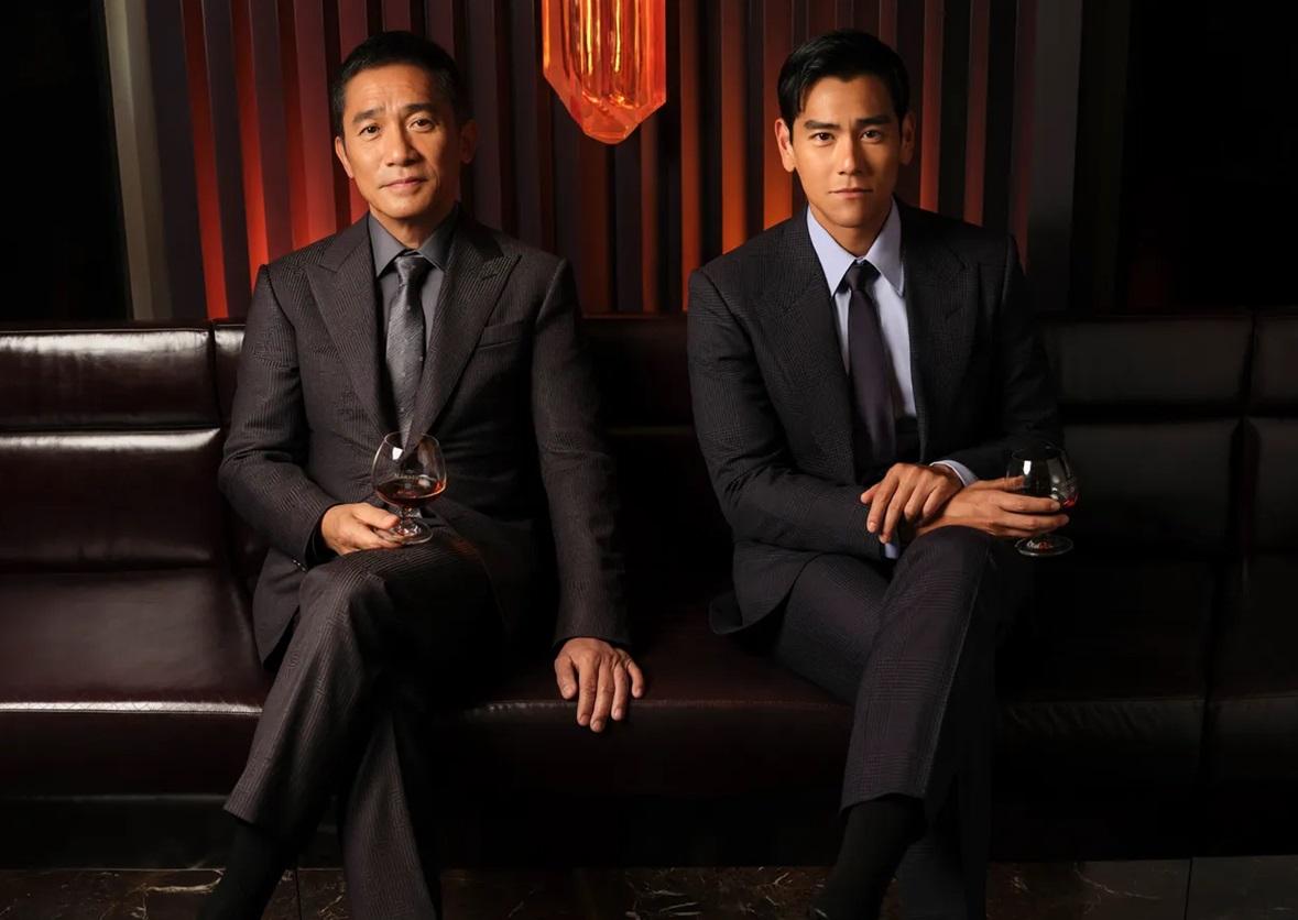 梁朝偉加彭于晏合演廣告,齋睇眼神都夠晒。