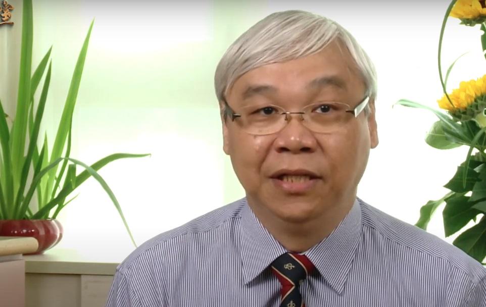 有「戒賭牧師」之稱的正生會董事會副主席蕭如發。(影音使團影片截圖)