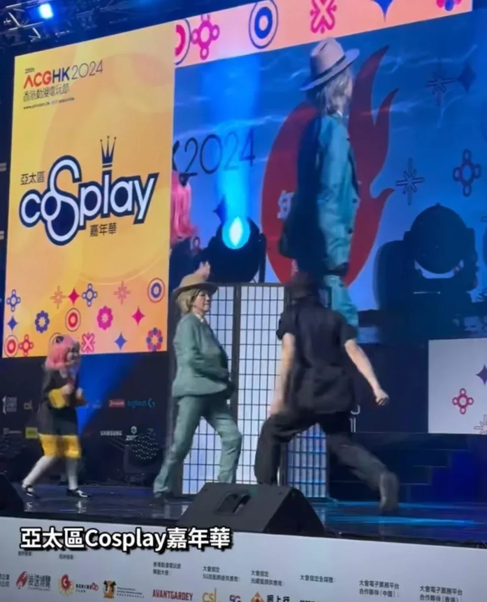 謝雪心72歲再戰動漫節大玩Cosplay 比去年更性感 網民:佩服