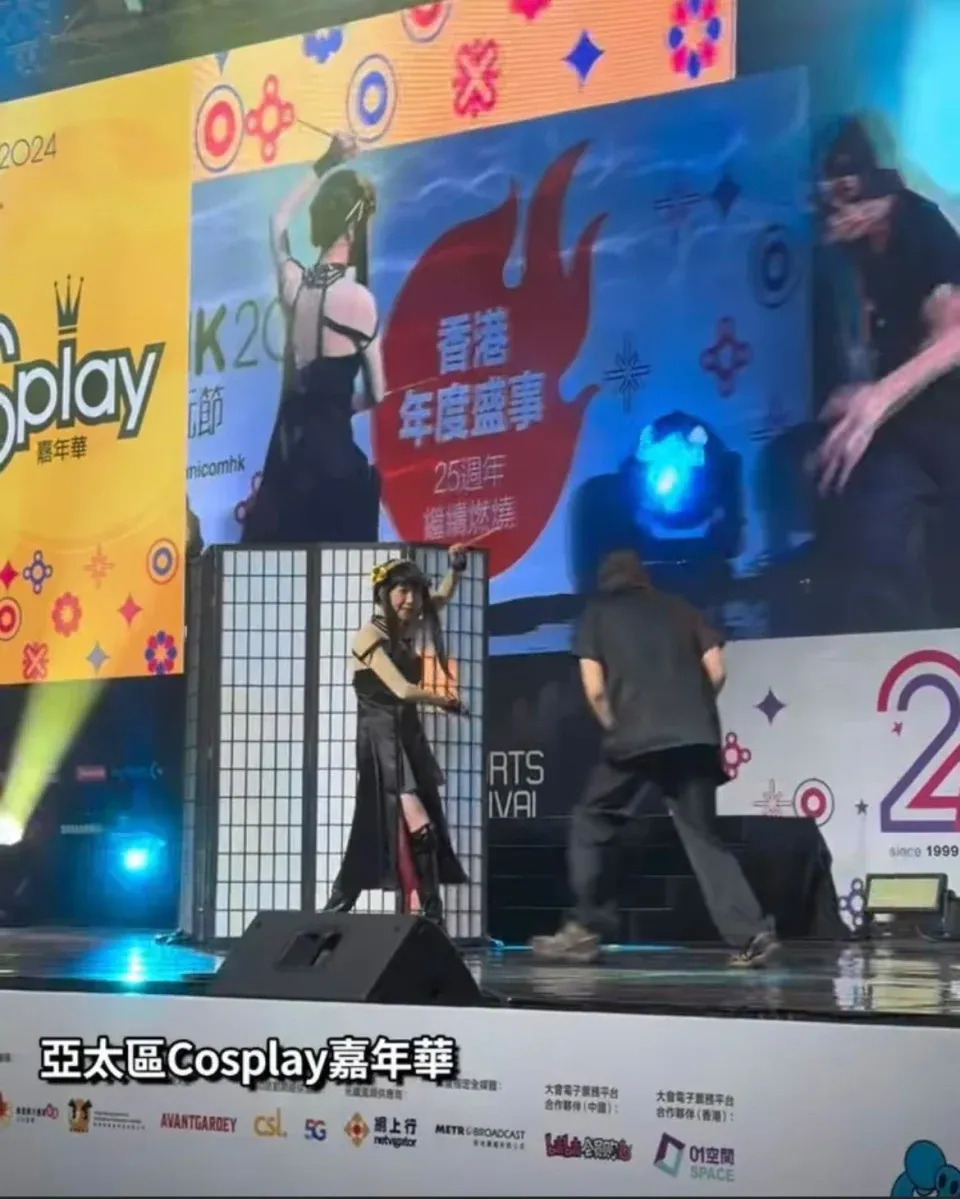 謝雪心72歲再戰動漫節大玩Cosplay 比去年更性感 網民:佩服