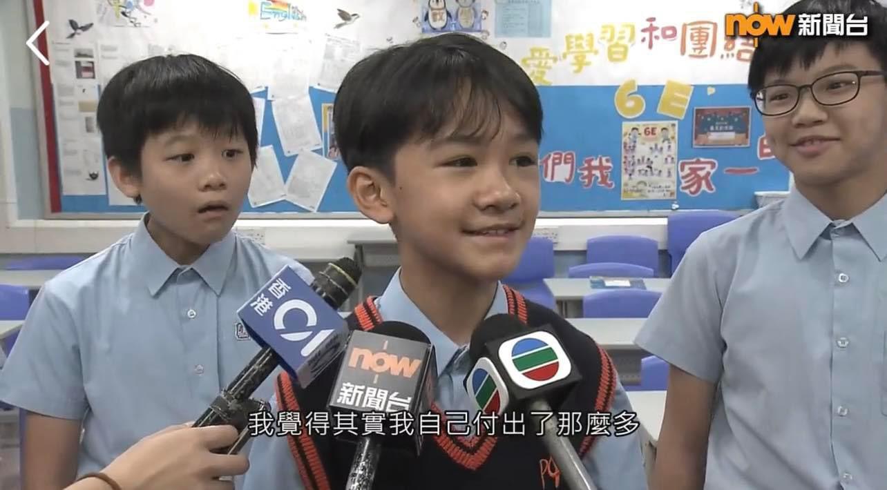 油蔴地天主教小學受訪片段於網上瘋傳。