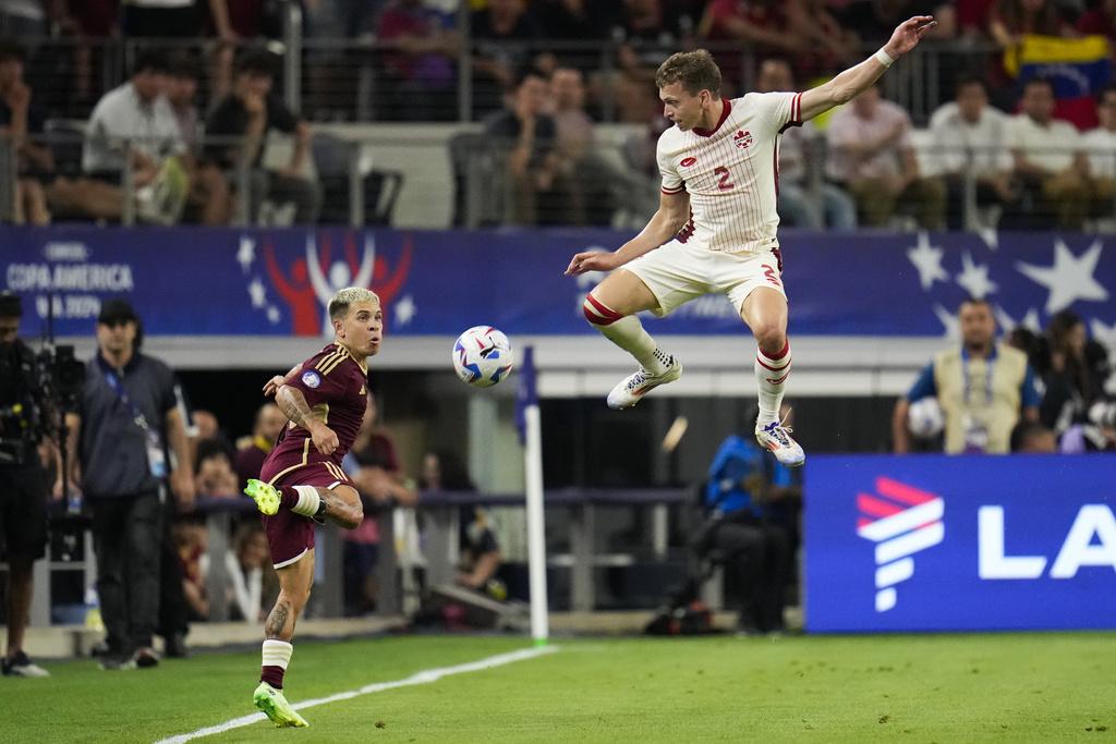 加拿大與委內瑞拉賽和1:1,12碼加拿大晉級。(美聯社)