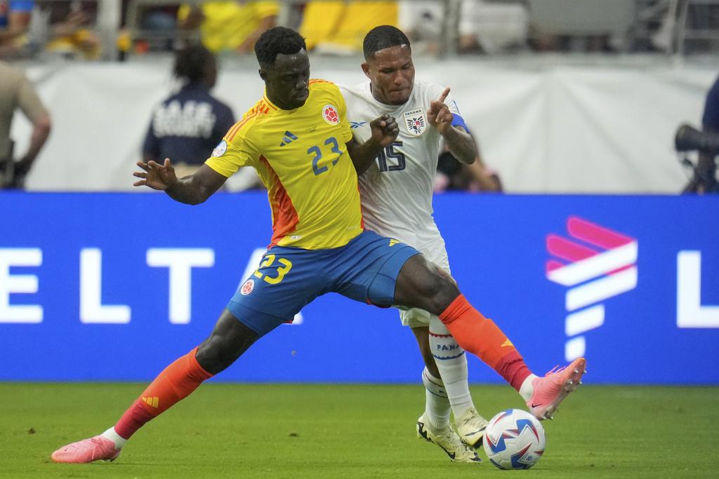 哥倫比亞5:0大勝巴拿馬。(美聯社)